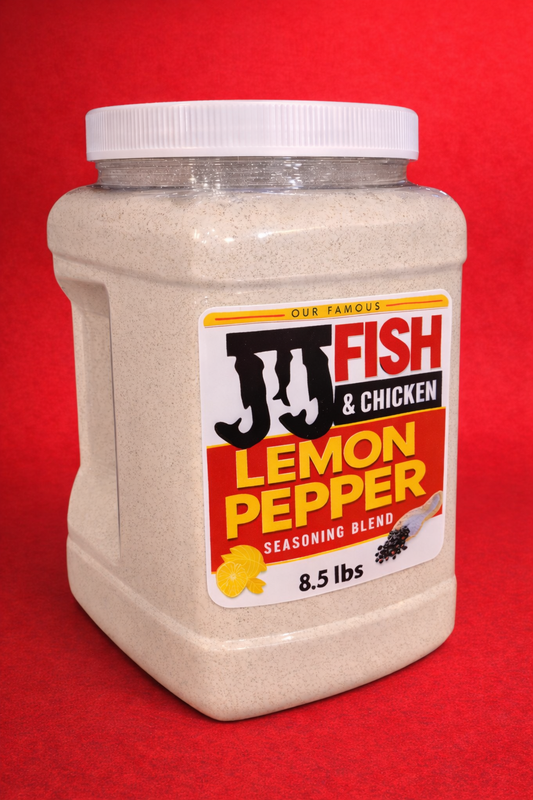 JJ Fish & Chicken Famous Lemon Pepper Seasoning – 8.5 LB Restaurant Size